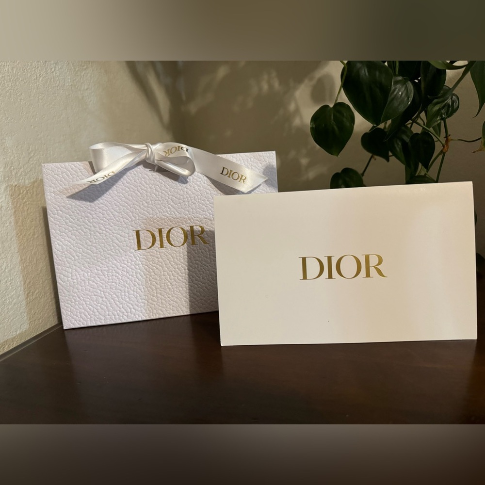 Dior Gift Bag & Receipt Holder